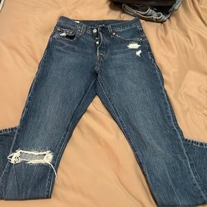 Levi 501 skinny jeans :)